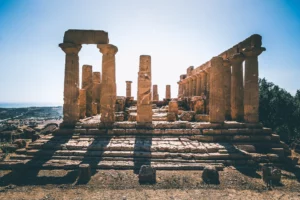 Tempio di Giunone nella Valle dei Templi - Agrigento, Sicilia, Italia